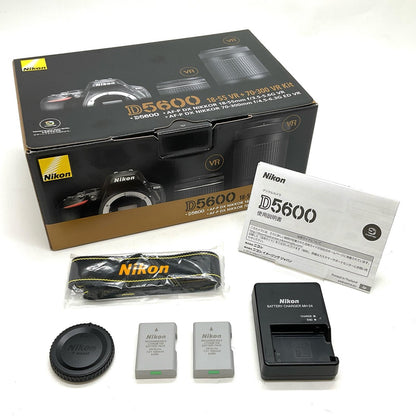 【全額返金保証】【最速発送】Nikon デジタル一眼 D5600 ボディ 美品 動作確認済