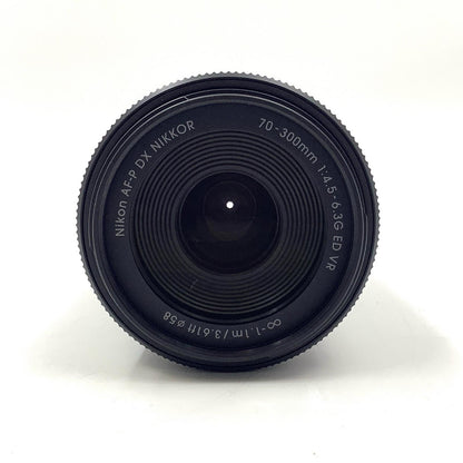 【全額返金保証】【最速発送】Nikon AF-P DX NIKKOR 70-300mm f/4.5-6.3G ED VR 美品 動作確認済