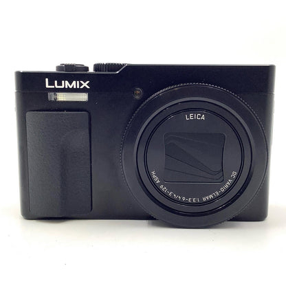 【全額返金保証】【最速発送】Panasonic コンパクトデジタルカメラ LUMIX TZ99 ブラック 美品 動作確認済
