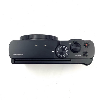 【全額返金保証】【最速発送】Panasonic コンパクトデジタルカメラ LUMIX TZ99 ブラック 美品 動作確認済