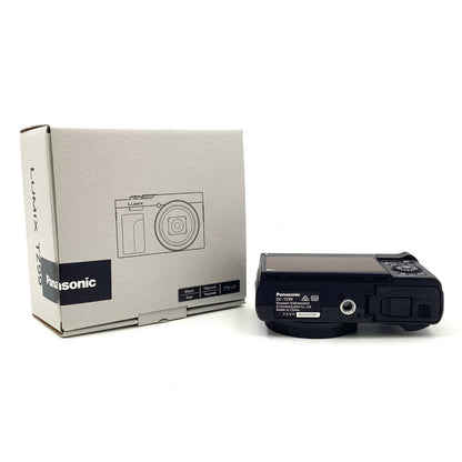 【全額返金保証】【最速発送】Panasonic コンパクトデジタルカメラ LUMIX TZ99 ブラック 美品 動作確認済