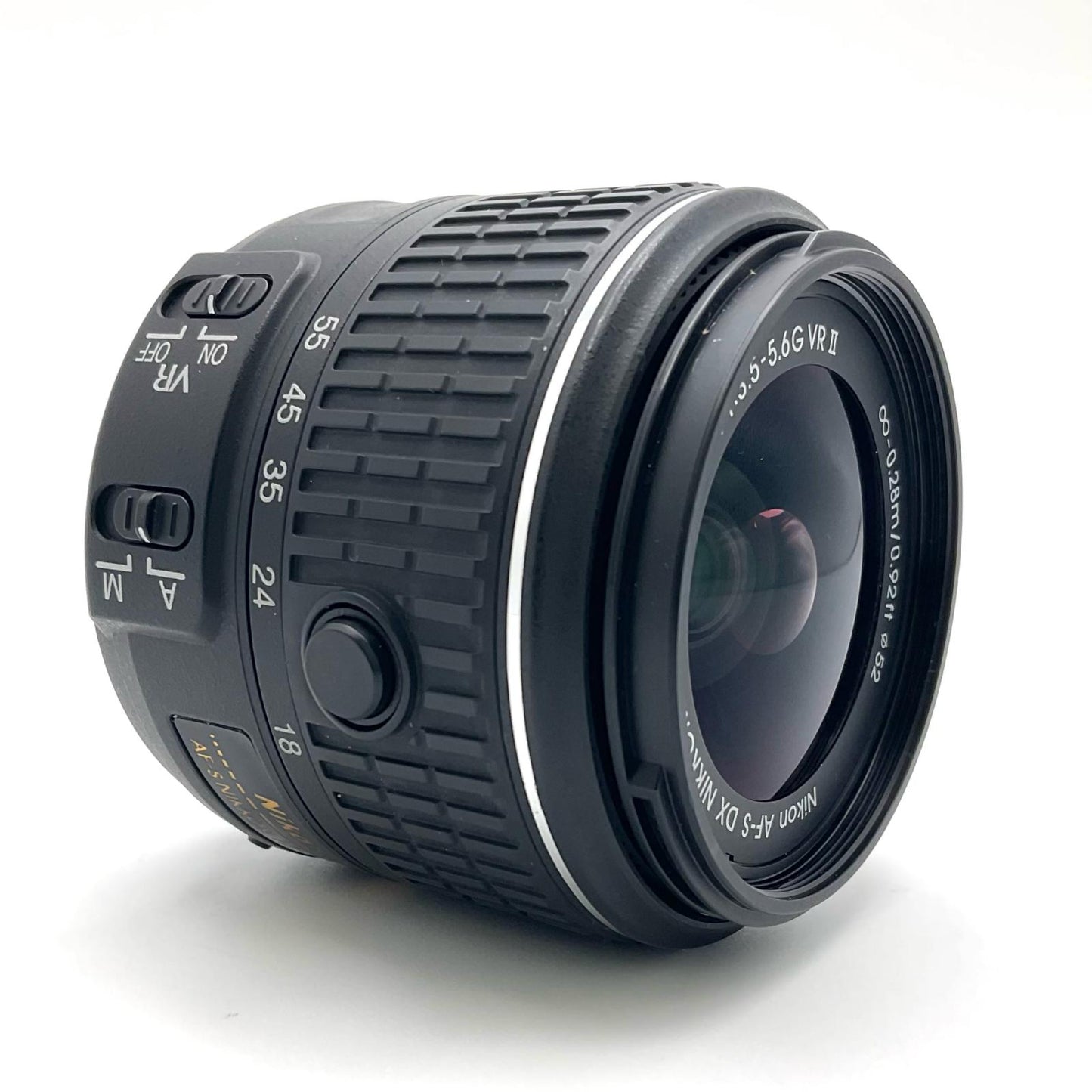 【全額返金保証】【最速発送】Nikon AF-S DX NIKKOR 18-55mm f/3.5-5.6G VR II 美品 動作確認済