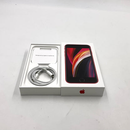 【全額返金保証】【最速発送】Apple iPhone iPhone SE（第2世代） 64GB (PRODUCT)RED au 白ロム 動作確認済 81%