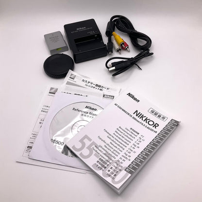 【最速発送】Nikon デジタル一眼 D5500 ボディ ブラック【難有】