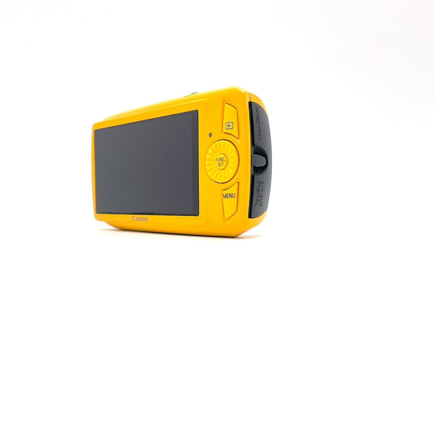 【全額返金保証】【最速発送】Canon コンパクトデジタルカメラ IXY 30S イエロー 美品 動作確認済