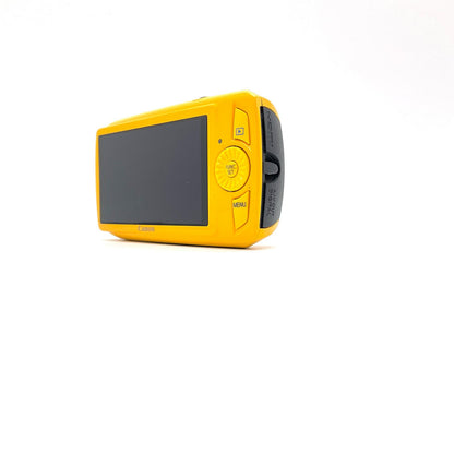【全額返金保証】【最速発送】Canon コンパクトデジタルカメラ IXY 30S イエロー 美品 動作確認済