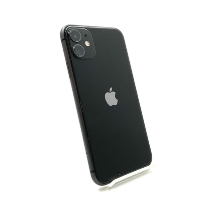 【全額返金保証】【最速発送】Apple iPhone iPhone 11 64GB ブラック Softbank 白ロム 動作確認済 72%