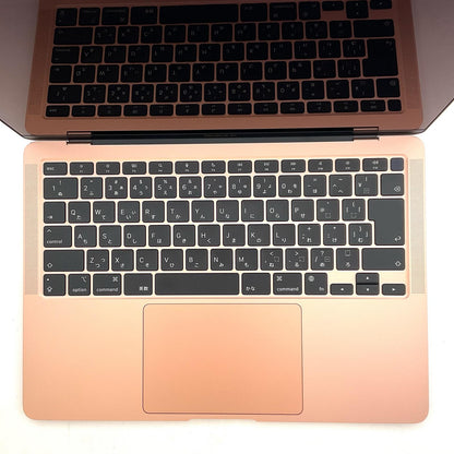 【全額返金保証】【最速発送】Apple MacBook Air 13.3インチ 2020 Apple M1 8GB 256GB ゴールド 100% 美品 動作確認済