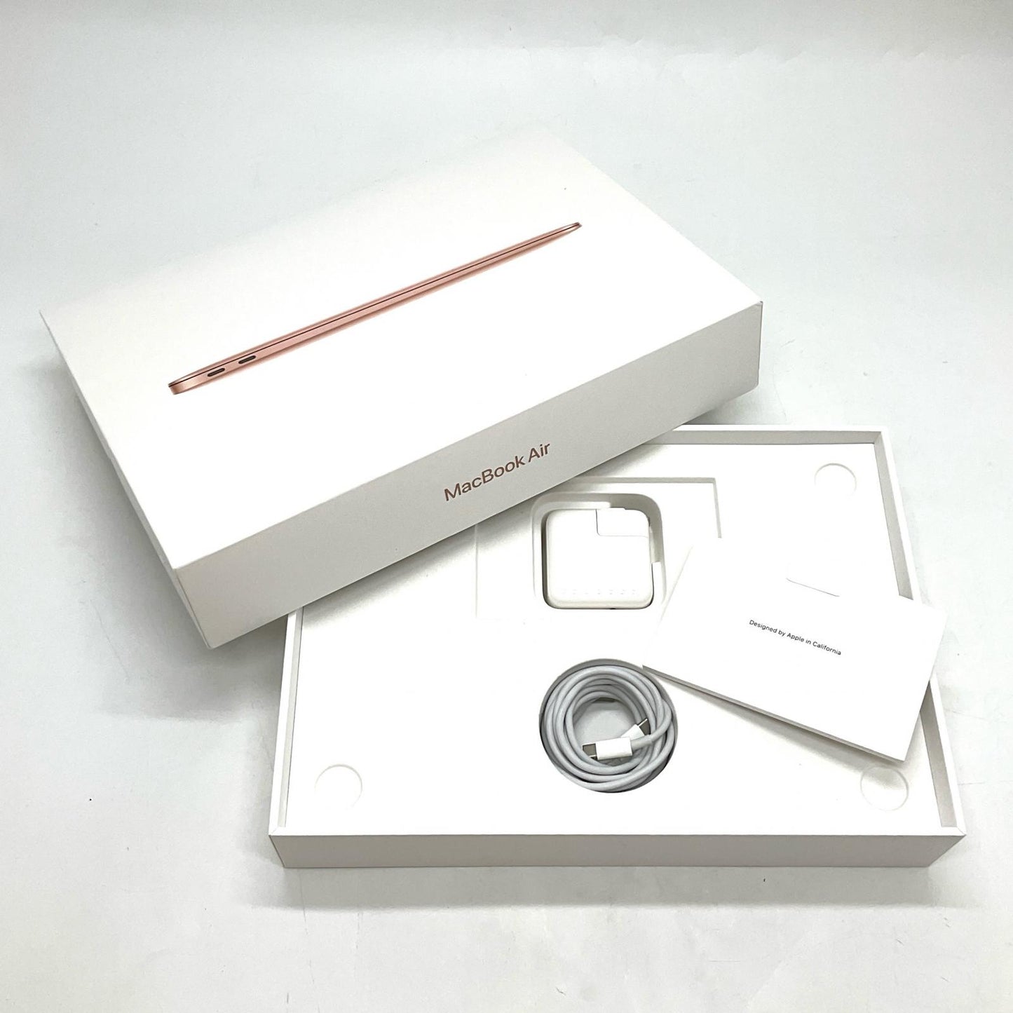 【全額返金保証】【最速発送】Apple MacBook Air 13.3インチ 2020 Apple M1 8GB 256GB ゴールド 100% 美品 動作確認済
