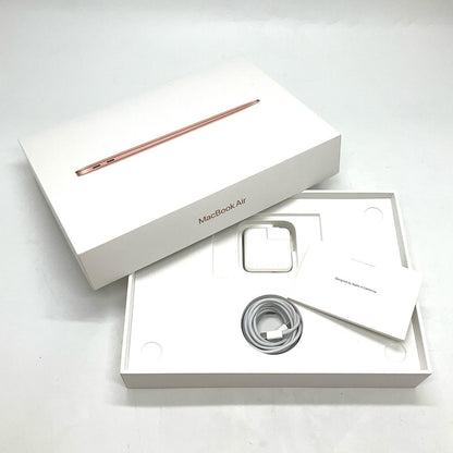 【全額返金保証】【最速発送】Apple MacBook Air 13.3インチ 2020 Apple M1 8GB 256GB ゴールド 100% 美品 動作確認済
