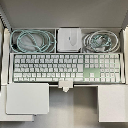 【全額返金保証】【最速発送】Apple iMac 24インチ M3 8コア 16GB SSD 512GB グリーン 美品 動作確認済