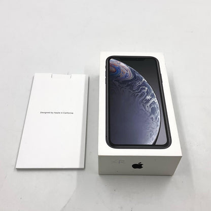 【全額返金保証】【最速発送】Apple iPhone iPhone XR 64GB ブラック SIMフリー 白ロム 美品 動作確認済 88%