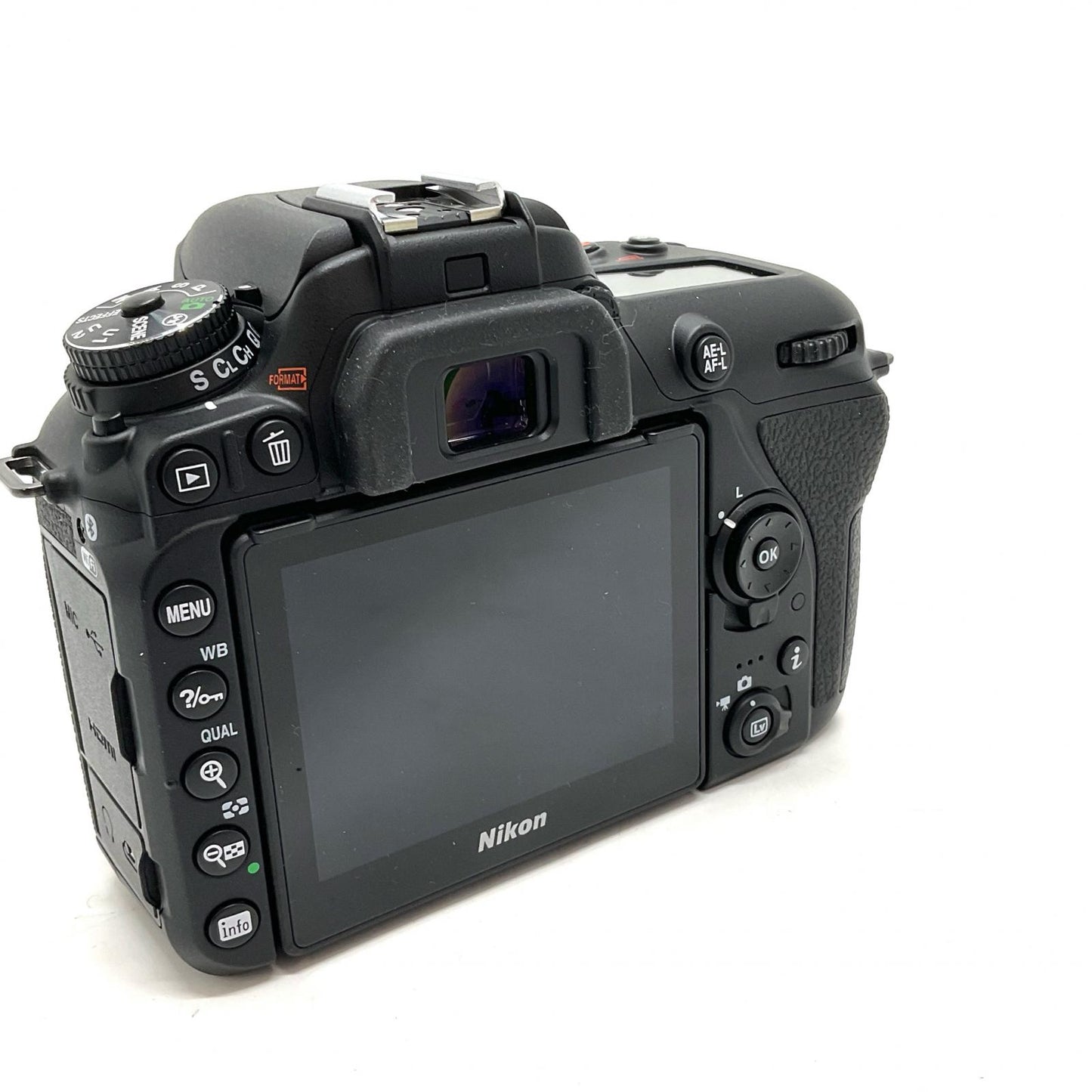 【全額返金保証】【最速発送】Nikon デジタル一眼 D7500 ボディ ブラック 美品 動作確認済