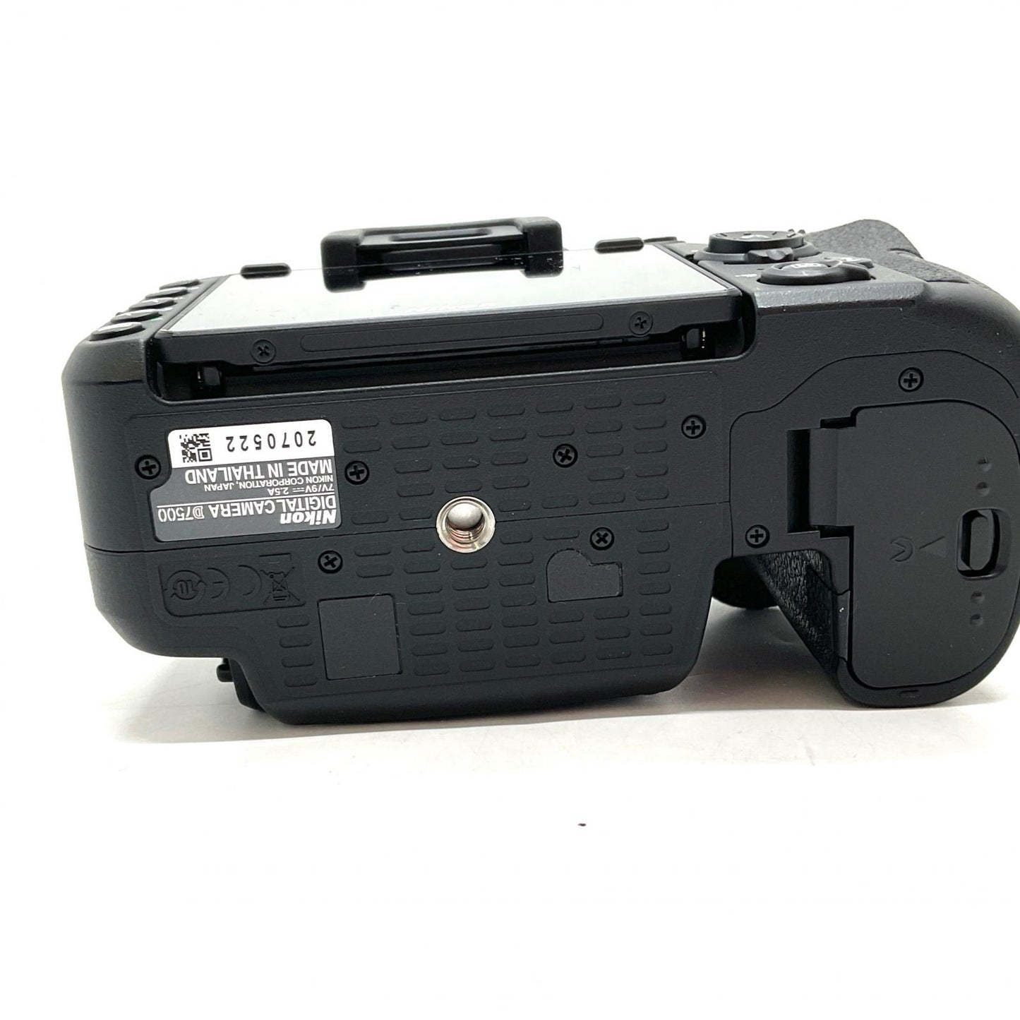 【全額返金保証】【最速発送】Nikon デジタル一眼 D7500 ボディ ブラック 美品 動作確認済
