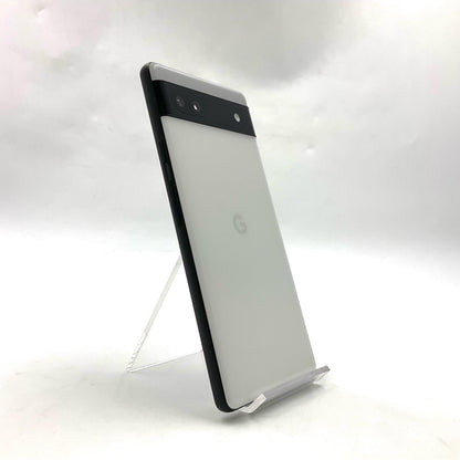 【全額返金保証】【最速発送】Google Pixel 6a 128GB チーク au SIMフリー GB17L 白ロム 動作確認済