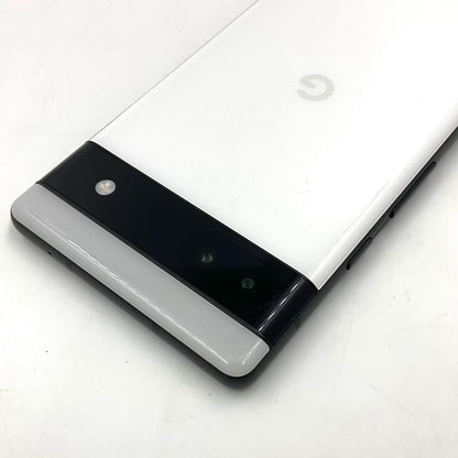 【全額返金保証】【最速発送】Google Pixel 6a 128GB チーク au SIMフリー GB17L 白ロム 動作確認済