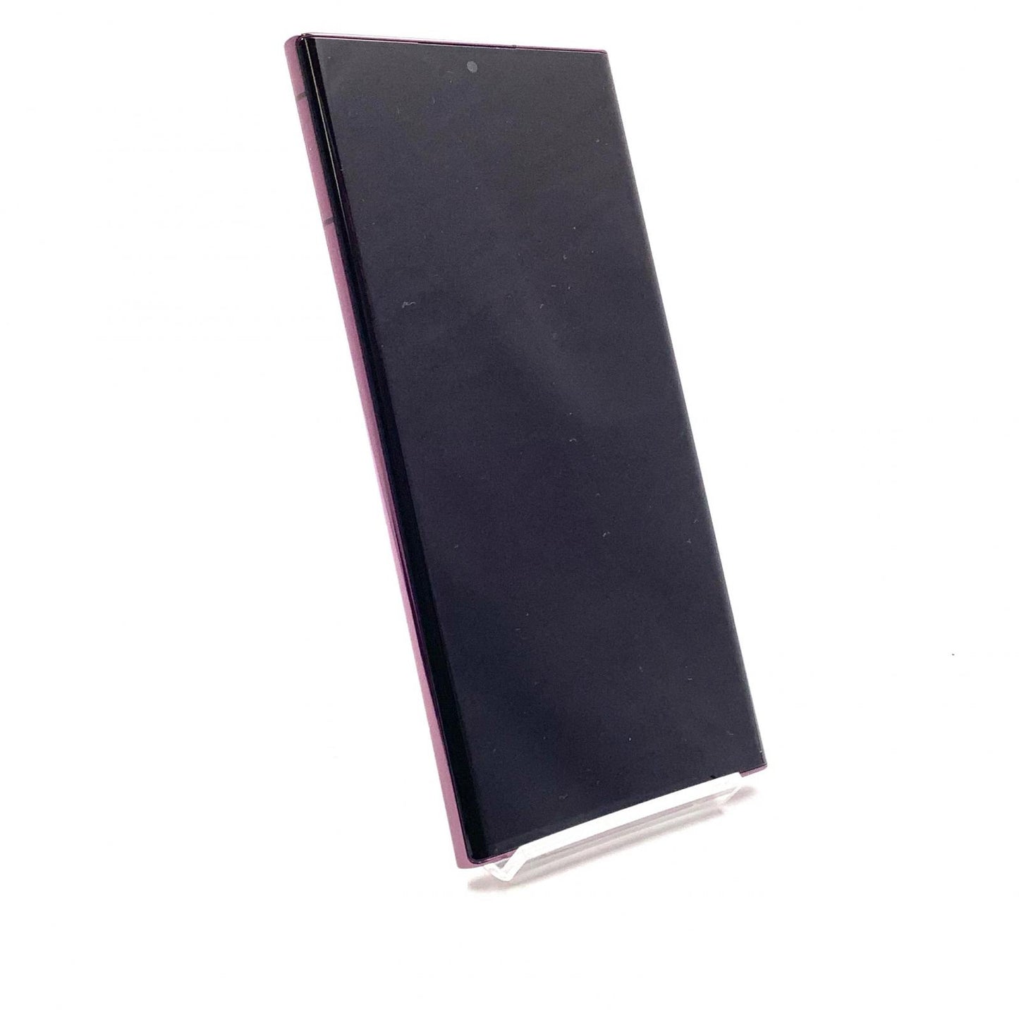 【全額返金保証】【最速発送】SAMSUNG Galaxy S22 Ultra 256GB バーガンディ au SIMフリー SCG14 超美品 動作確認済