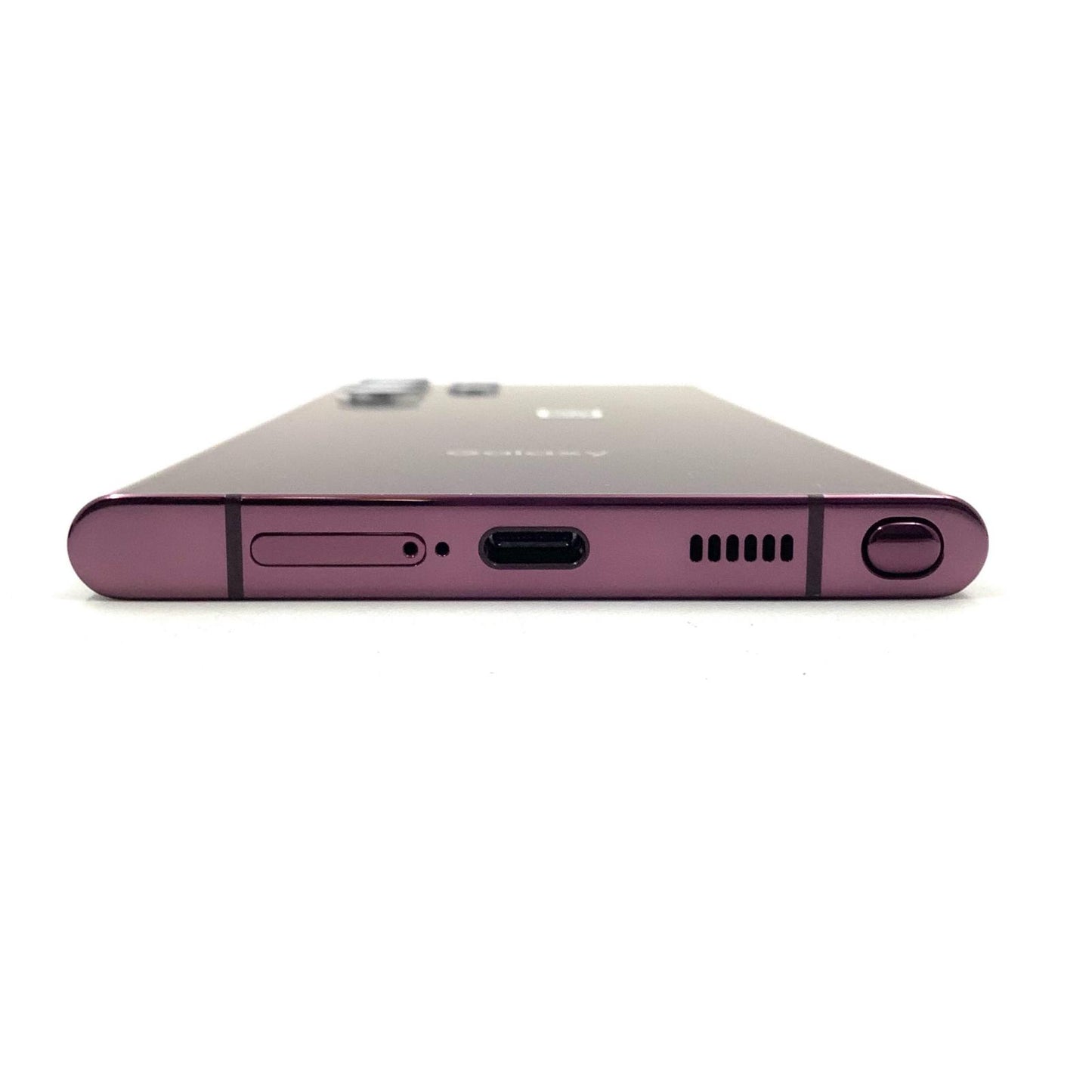 【全額返金保証】【最速発送】SAMSUNG Galaxy S22 Ultra 256GB バーガンディ au SIMフリー SCG14 超美品 動作確認済