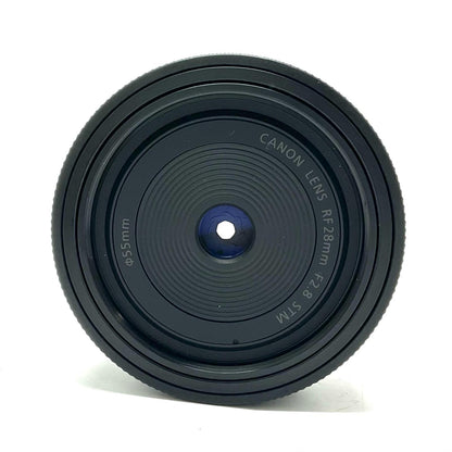 【全額返金保証】【最速発送】Canon RF28mm F2.8 STM 美品 動作確認済