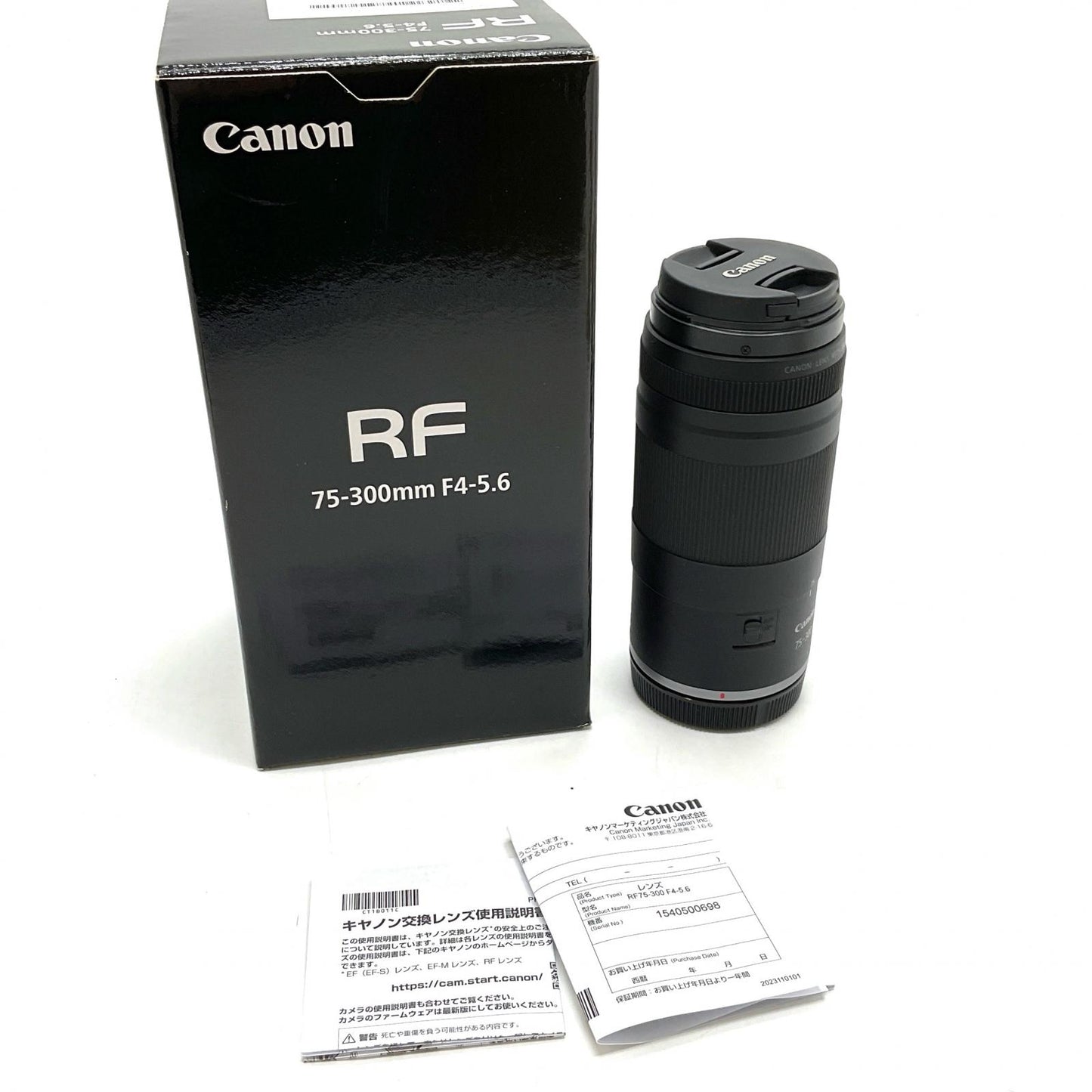 【全額返金保証】【最速発送】Canon RF75-300mm F4-5.6 超美品 動作確認済