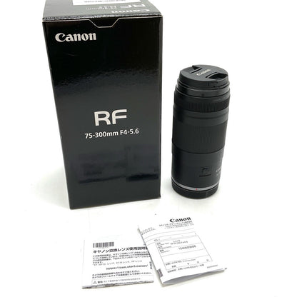 【全額返金保証】【最速発送】Canon RF75-300mm F4-5.6 超美品 動作確認済