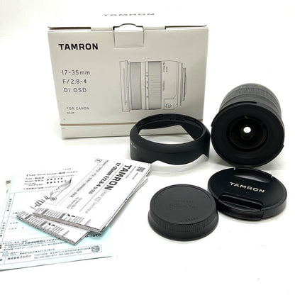 【全額返金保証】【最速発送】TAMRON 17-35mm F/2.8-4 Di OSD (Model A037) Canon 美品 動作確認済