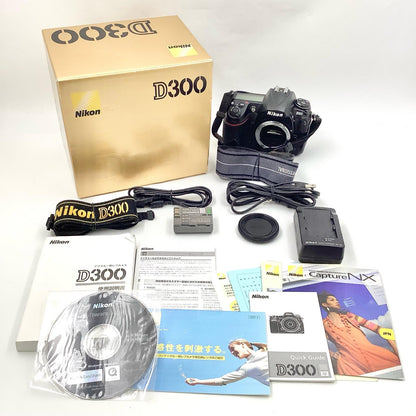 【最速発送】Nikon デジタル一眼 D300 ボディ ブラック【難有】