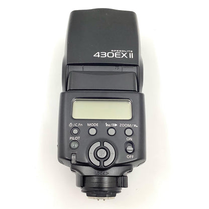 【全額返金保証】【最速発送】Canon スピードライト 430EX II 美品 動作確認済