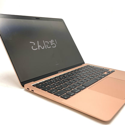 【全額返金保証】【最速発送】Apple MacBook Air 13インチ 2020 Apple M1 8GB 256GB ゴールド 92% 美品 動作確認済