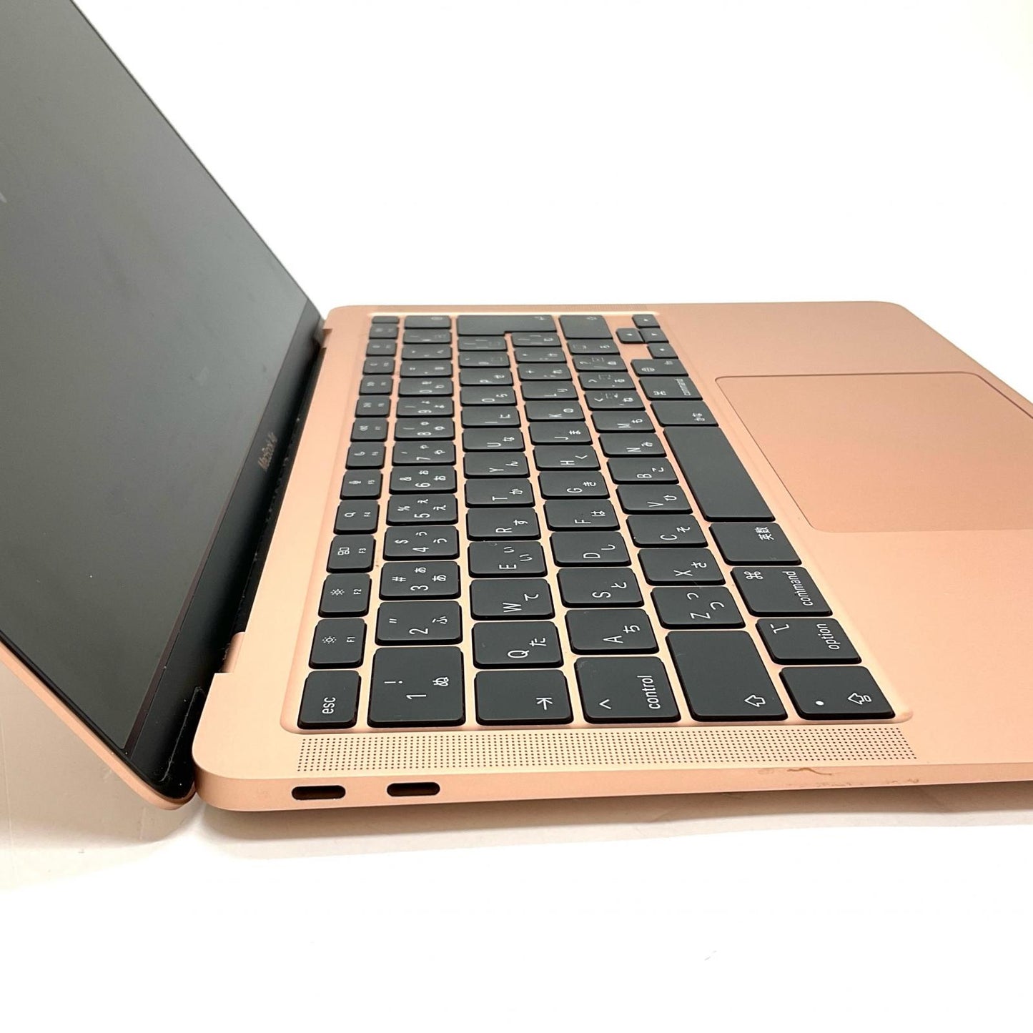 【全額返金保証】【最速発送】Apple MacBook Air 13インチ 2020 Apple M1 8GB 256GB ゴールド 92% 美品 動作確認済