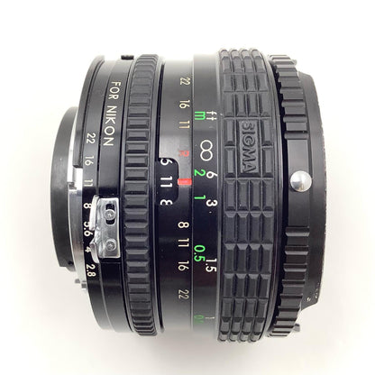 【全額返金保証】【最速発送】SIGMA FISHEYE 16mm F2.8 Nikon 美品 動作確認済