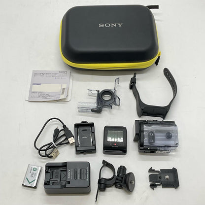 【全額返金保証】【最速発送】Sony HDR-AS300R ライブビューリモコンキット 美品 動作確認済