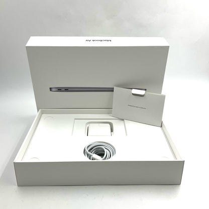 【全額返金保証】【最速発送】Apple MacBook Air 13.3インチ 2020 Apple M1 8GB 256GB スペースグレイ 82% 美品 動作確認済