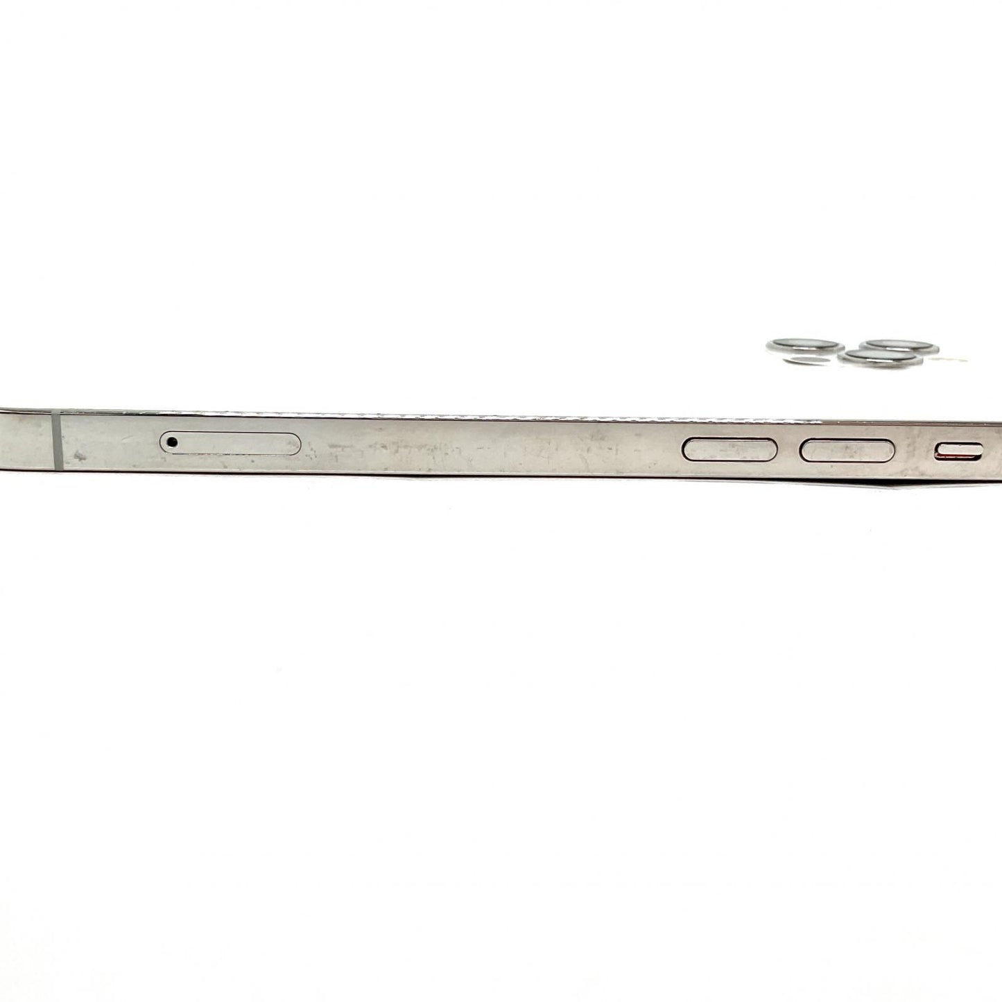 【全額返金保証】【最速発送】Apple iPhone iPhone 12 Pro 256GB シルバー docomo SIMフリー 白ロム 動作確認済 75%
