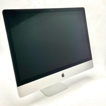 【全額返金保証】【最速発送】Apple iMac 27インチ 6コア intel core i5 24GB フュージョンドライブ 1TB シルバー 美品 動作確認済