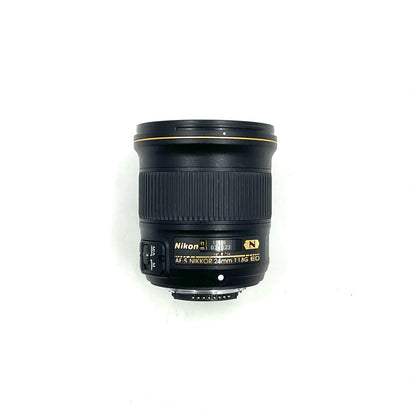 【全額返金保証】【最速発送】Nikon AF-S NIKKOR 24mm f/1.8G ED 動作確認済