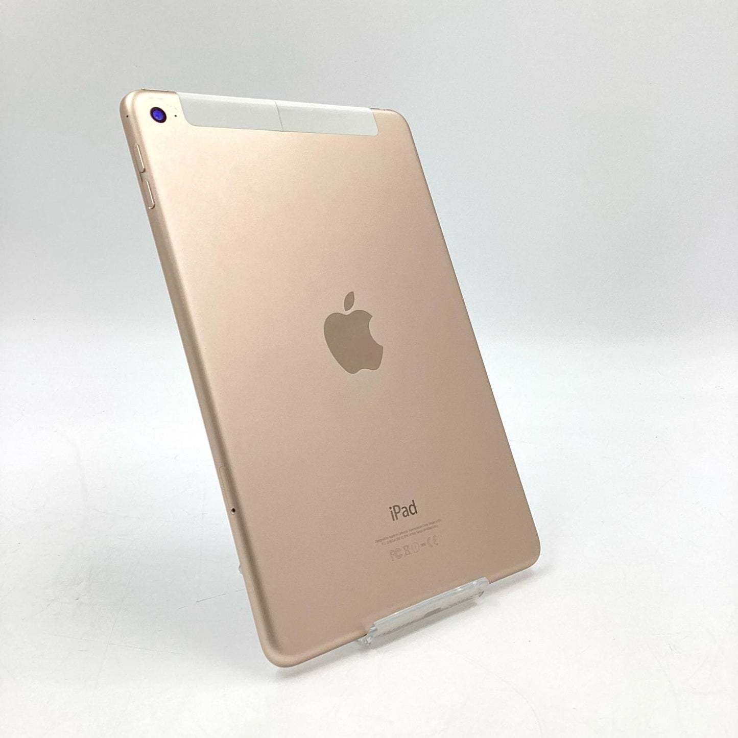 【全額返金保証】【最速発送】Apple iPad mini 7.9インチ 第4世代 128GB ゴールド WiFi+Cellular docomo 白ロム 動作確認済