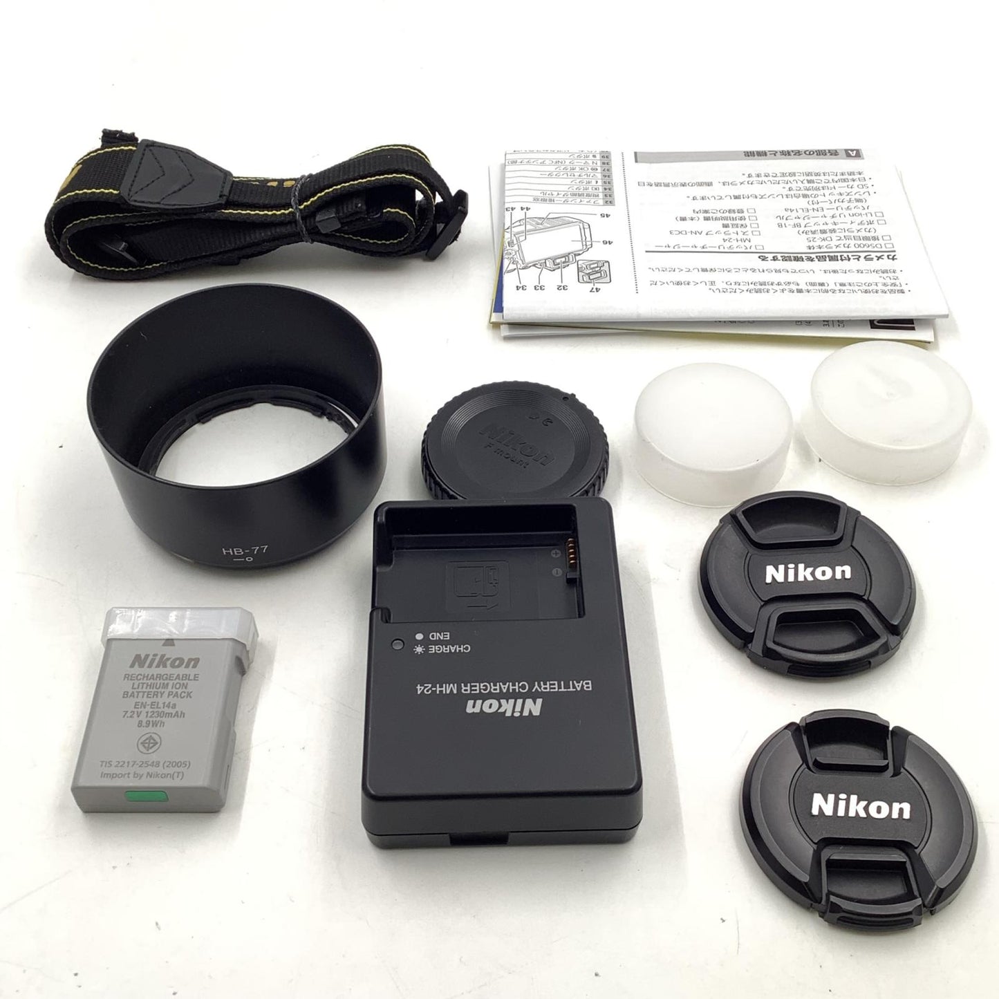 【全額返金保証】【最速発送】Nikon デジタル一眼 D5600 ダブルズームキット ブラック 動作確認済