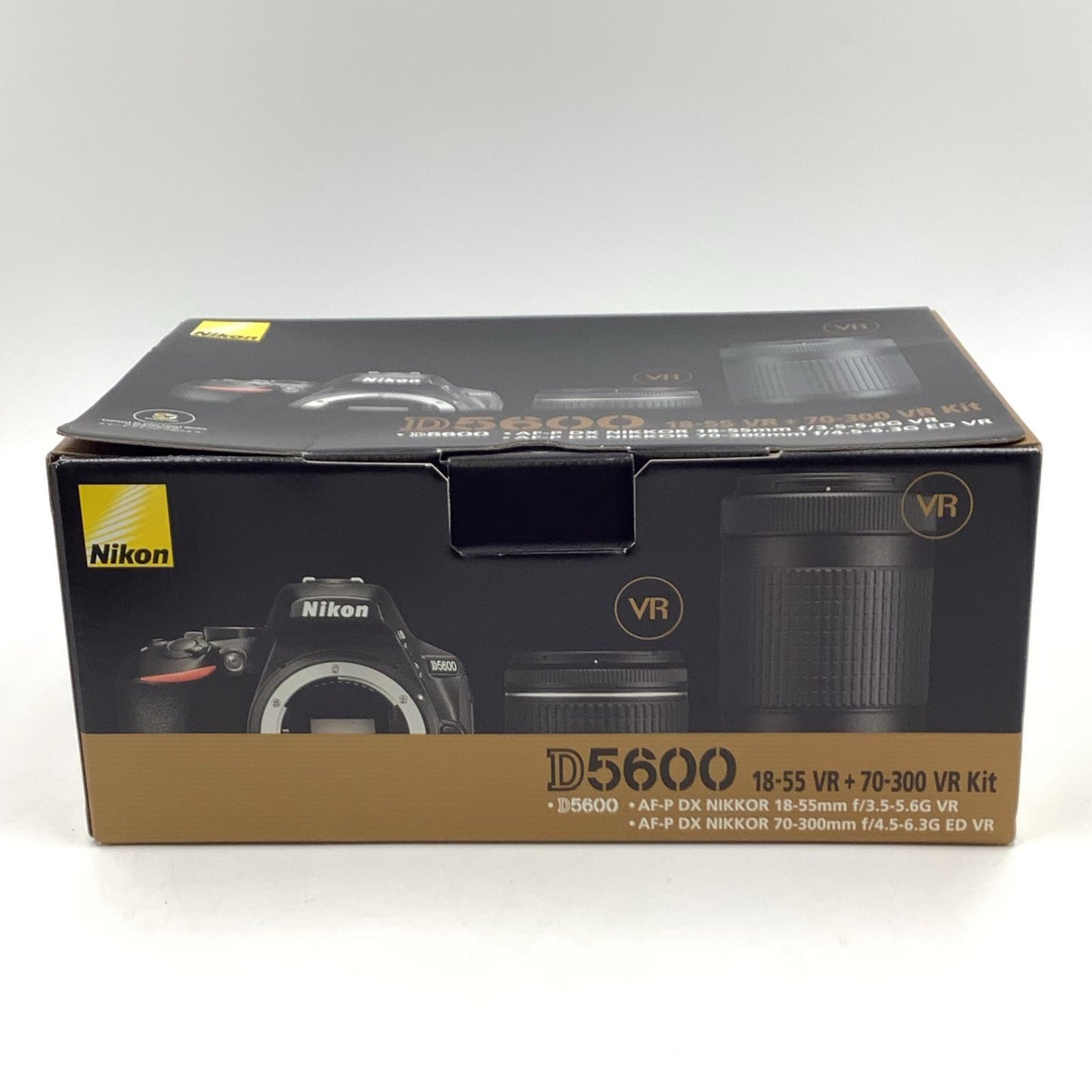 【全額返金保証】【最速発送】Nikon デジタル一眼 D5600 ダブルズームキット ブラック 動作確認済