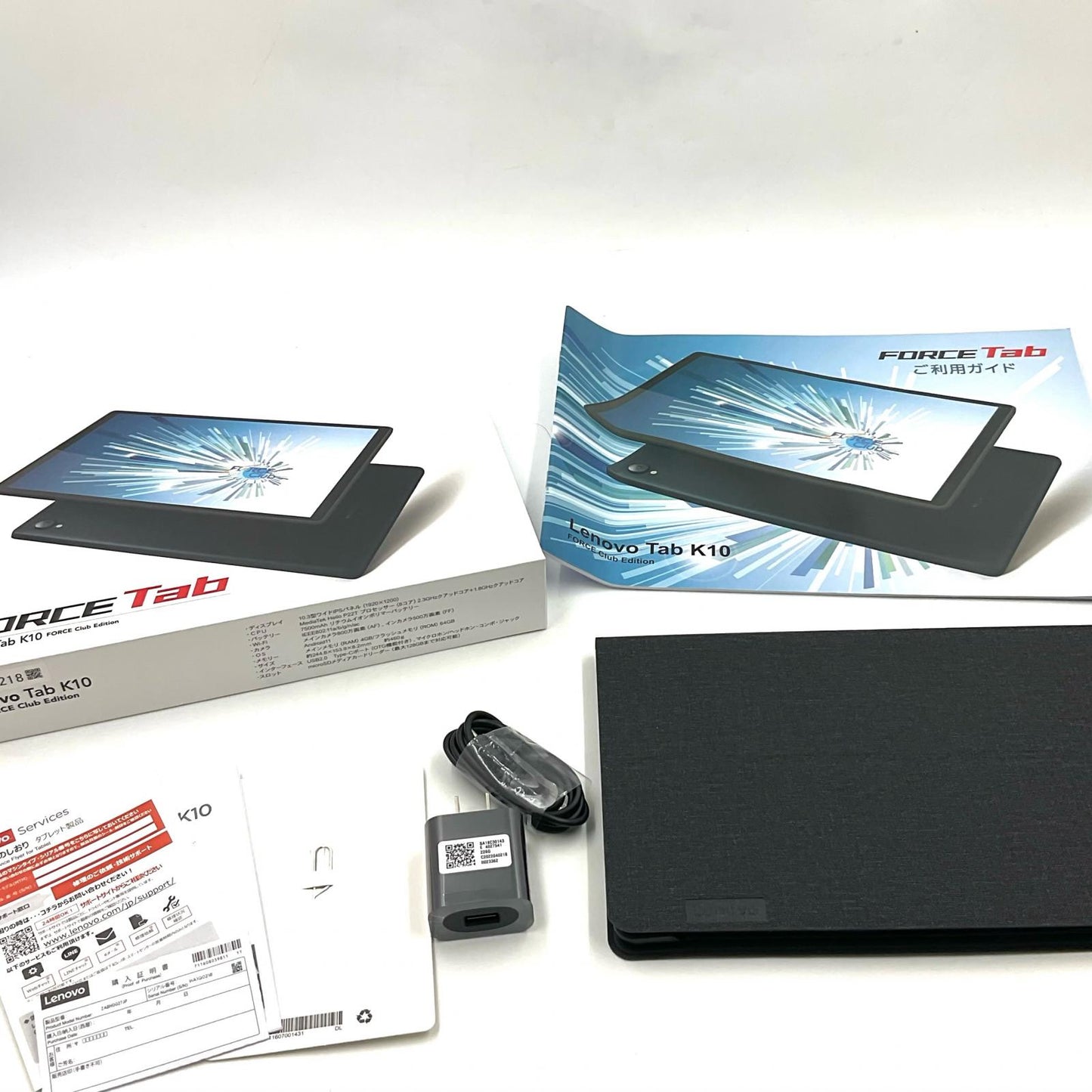 【全額返金保証】【最速発送】Lenovo Lenovo tab K10 FORCE Club Edition 10.3インチ 64GB 超美品 動作確認済