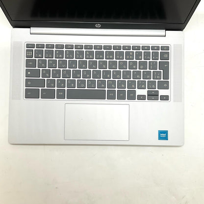 【全額返金保証】【最速発送】HP Chrome Book 14a-nf0008TU A09C6PA#ABJ 14インチ Intel(R) N100 3.40GHz 4GB eMMC 64GB 美品 動作確認済