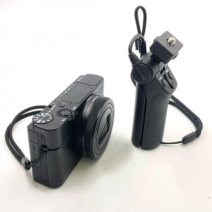 【全額返金保証】【最速発送】Sony コンパクトデジタルカメラ サイバーショット DSC-RX100M7G シューティンググリップキット 美品 動作確認済