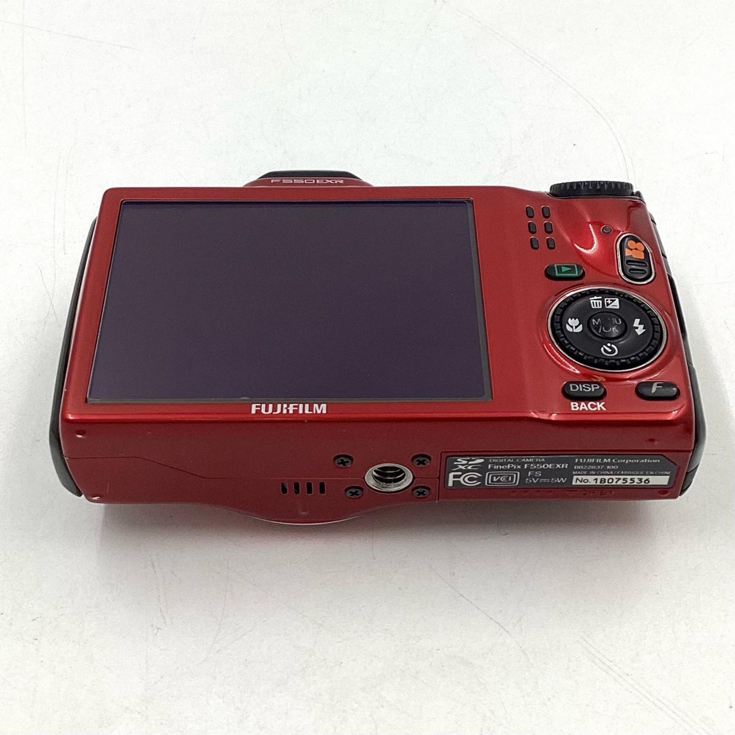 【最速発送】FUJIFILM コンパクトデジタルカメラ FINEPIX F550EXR レッド【難有】