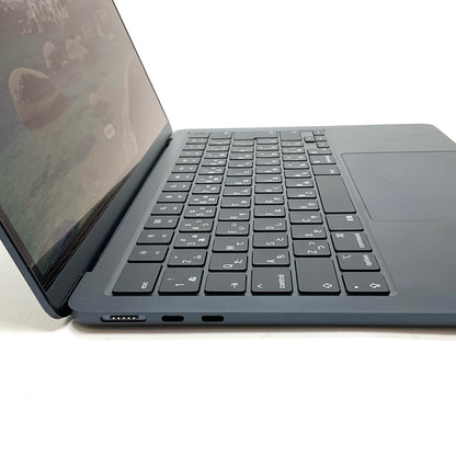 【全額返金保証】【最速発送】Apple MacBook Air 13.6インチ 2022 Apple M2 8GB 256GB ミッドナイト 100% 美品 動作確認済