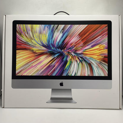 【全額返金保証】【最速発送】Apple iMac 27インチ 6コア intel core i5 16GB SSD 1TB シルバー 美品 動作確認済
