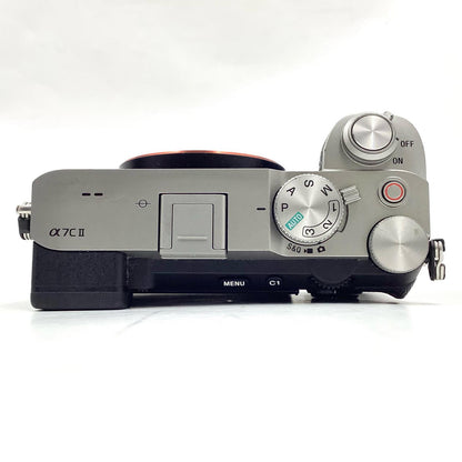 【全額返金保証】【最速発送】Sony デジタル一眼 α7C II ILCE-7CM2 ボディ [シルバー] 美品 動作確認済