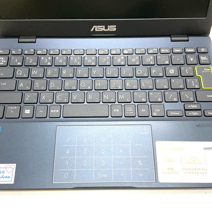 【全額返金保証】【最速発送】ASUS VivoBook E210MA Intel(R) Celeron(R) N4020 CPU @1.1GHz 4GB eMMC 64GB 70.4% 美品 動作確認済