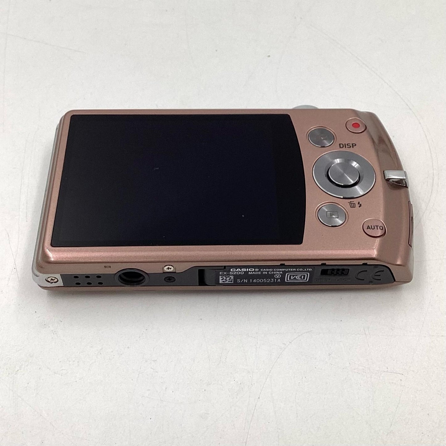 【全額返金保証】【最速発送】CASIO コンパクトデジタルカメラ けいおん EXILIM EX-S200 美品 動作確認済