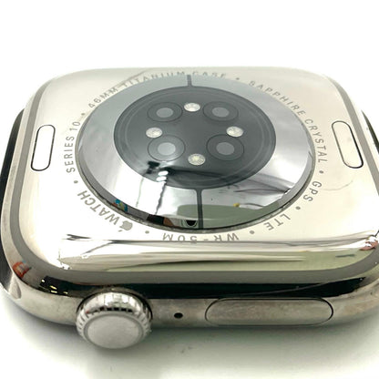 【全額返金保証】【最速発送】Apple Watch Series 10 チタニウム 46ｍｍ GPS+Cellular 98% 美品 動作確認済