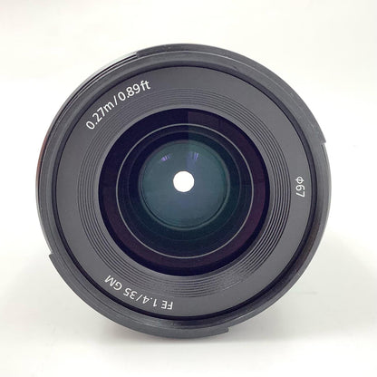 【全額返金保証】【最速発送】Sony FE 35mm F1.4 GM SEL35F14GM 美品 動作確認済